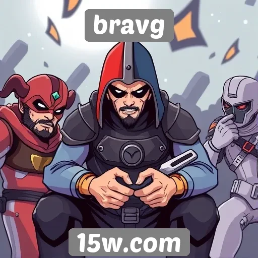 Comparação de jogos populares no bravg